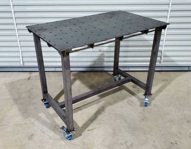 30" x 48" Welding Table DIY Kit Fully Assembled! (Version 2 - 3/16" Top)