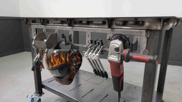 30" x 48" Welding Table Super Slot Tool Holder