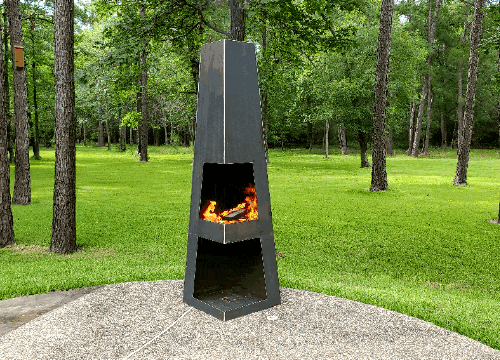Elegant Modern Chiminea