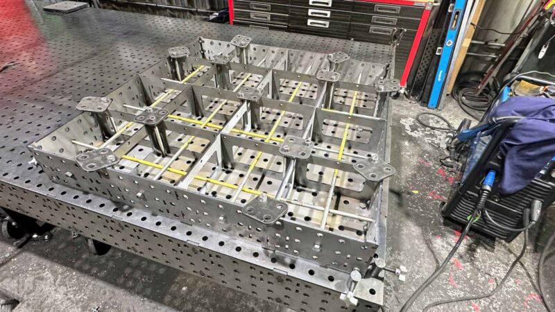 Welding Table – 40" x 40" Fully Fabricated Weld Tables