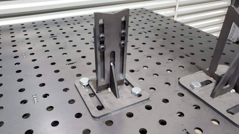Welding Table Axle Stand for Fab Tables