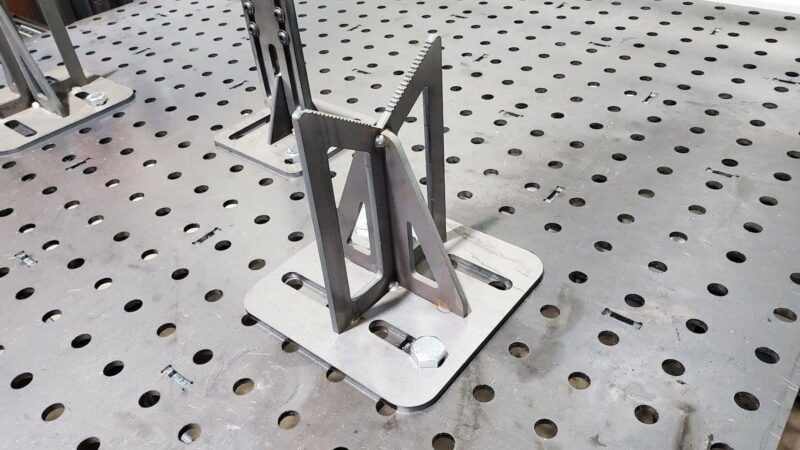 Welding Table Axle Stand for Fab Tables