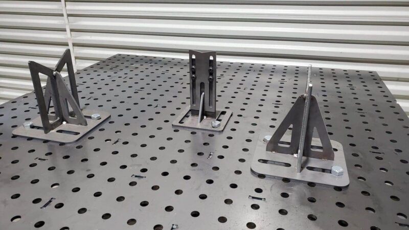 Welding Table Axle Stand for Fab Tables