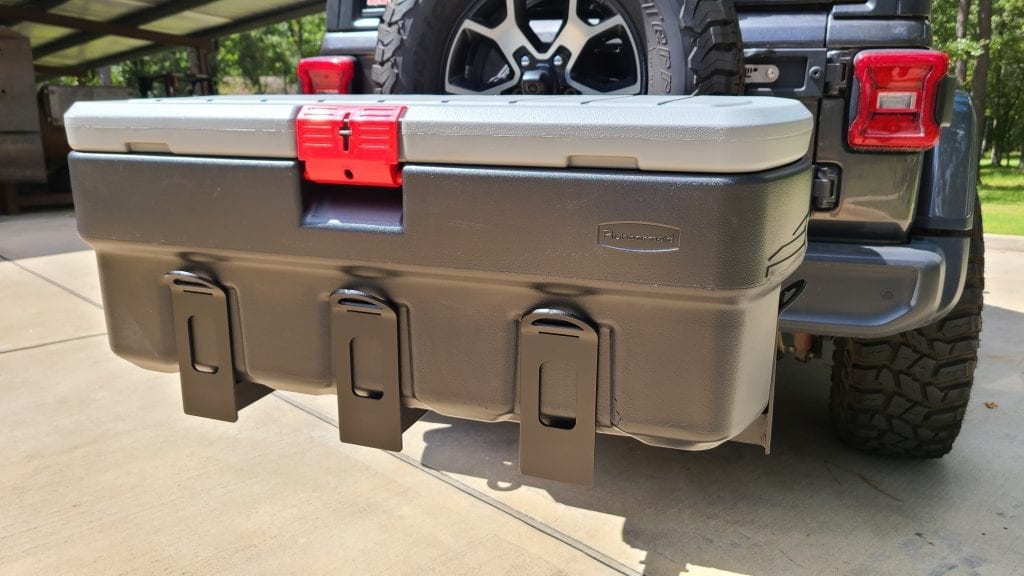 hitch trailer rack