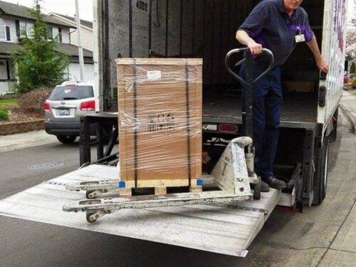 Optional Lift Gate Delivery Service