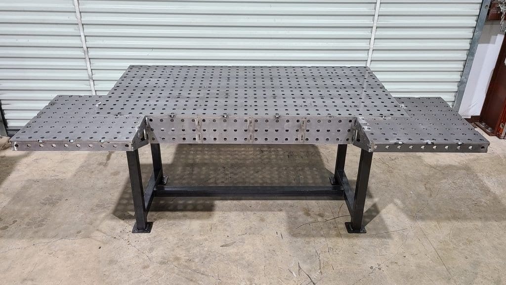 Welding Table Corner Extension