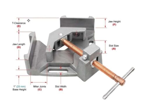 2-Axis Fixture Vise 1.85″ T-Clearance (WAC22)