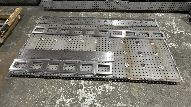 Welding Table – 60″ x 100″ (5'x8') Fully Fabricated Weld Tables