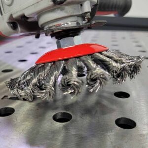 Wire-Wheel-Twisted-Knoted-Beveled Beveled Twisted Knot Wire Wheel 5in