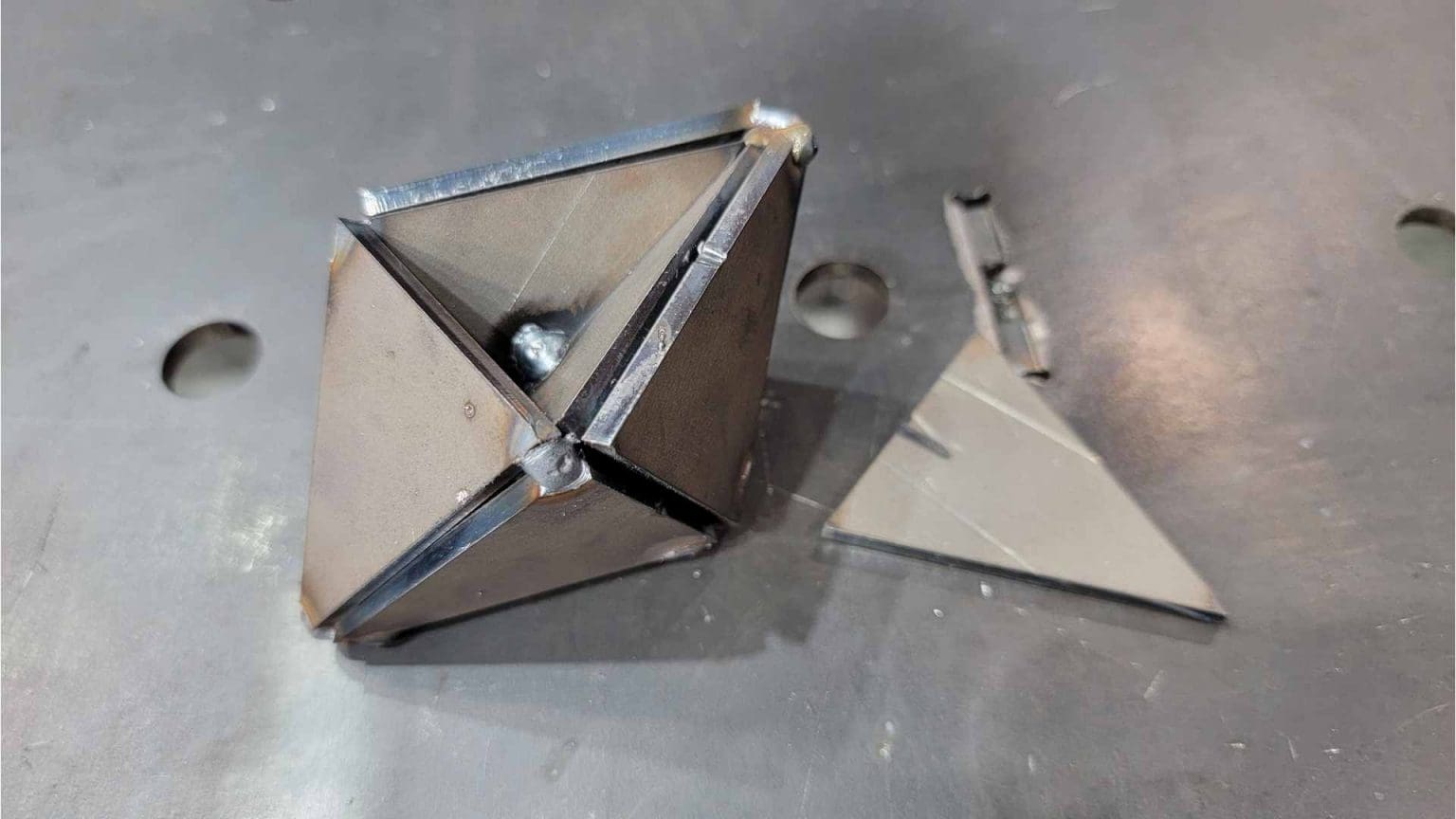 Practice Weld Diamond • Texas Metal Works