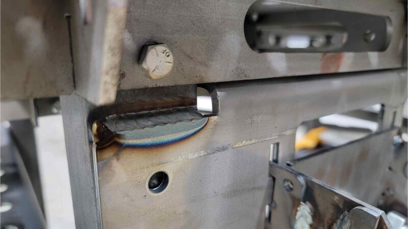 30" x 48" Welding Table Super Slot Tool Holder