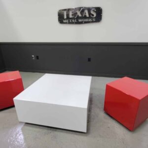 18x18 End Table - Straight Sides
