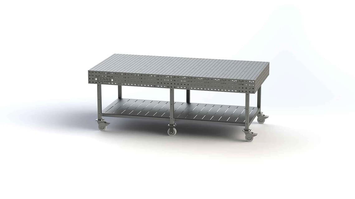 Welding Table Base Shelf 50" X 100" Texas Metal Works