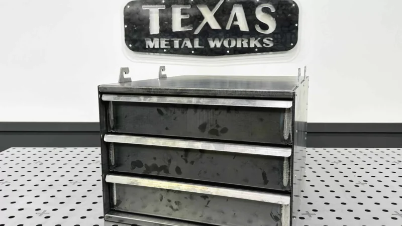 Suspended Three Drawer Cabinet