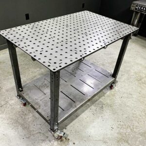 30" x 48" Welding Table DIY Kit Fully Assembled! (Version 3 - 1/4" Top)