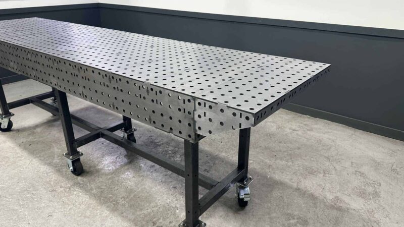 Welding Table – 30″ x 100″ Fully Fabricated Weld Tables