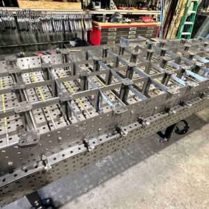 Welding Table – 40″ x 140″ Fully Fabricated Weld Tables