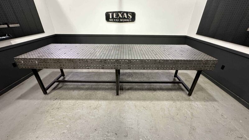 Welding Table – 40″ x 140″ Fully Fabricated Weld Tables
