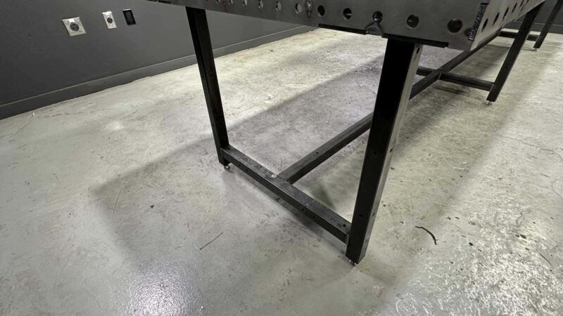 Welding Table – 40″ x 140″ Fully Fabricated Weld Tables