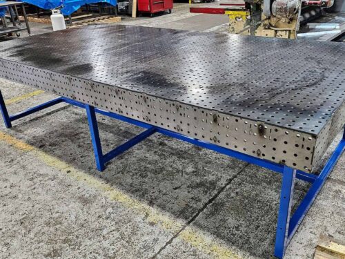 Welding Table – 60″ x 140″ Fully Fabricated Weld Tables