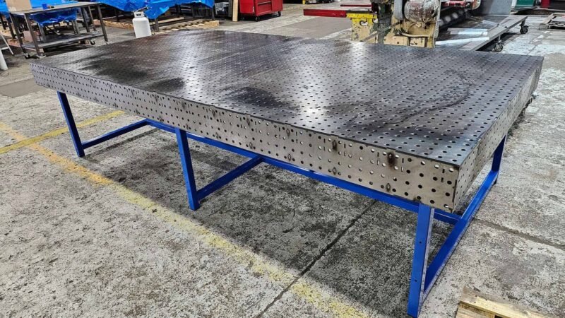 Welding Table – 60″ x 140″ Fully Fabricated Weld Tables