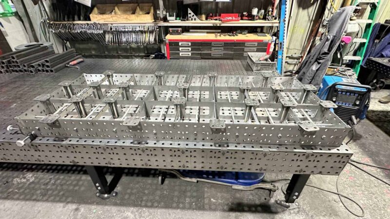 Welding Table – 30″ x 80″ Fully Fabricated Weld Tables
