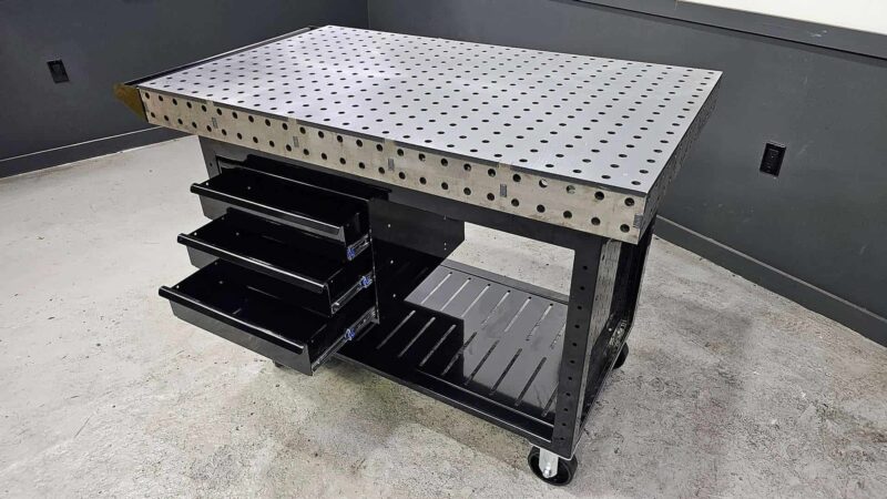 The Best Welding Table on Earth! The WOLFRAM Weldstation!