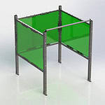 Fume Extractor Booth Mount