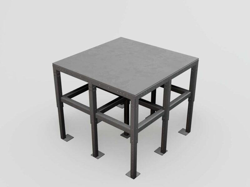 60"x60" (5'x5') Super Heavy Duty Workbench