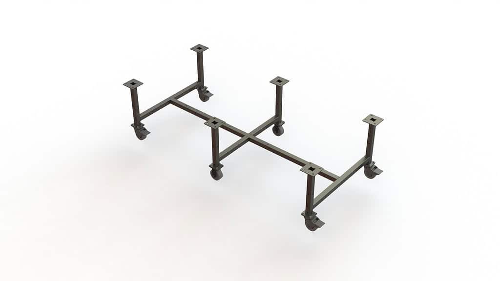50x100-Caster Frame