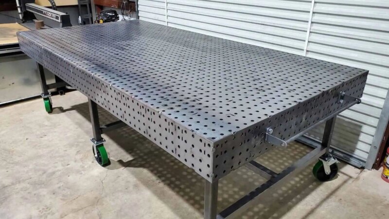 Welding Table – 70″ x 120″ Fully Fabricated Weld Tables