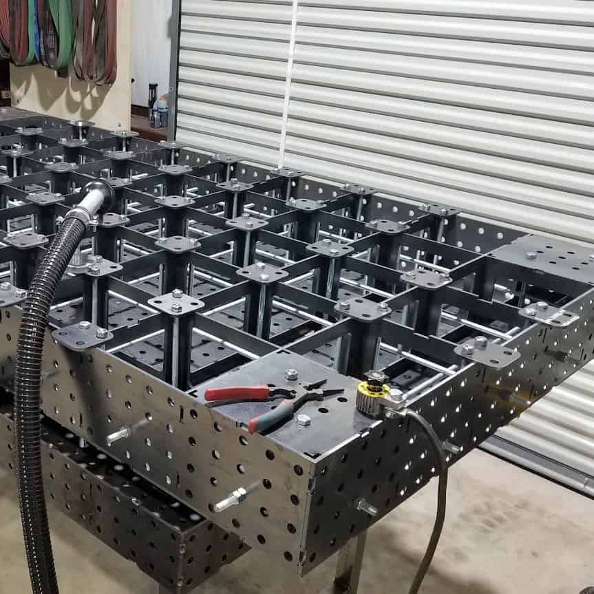 Custom Welding Table Fabrication