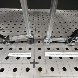 Ratchet Handle Clamp w/ Integrated Stud